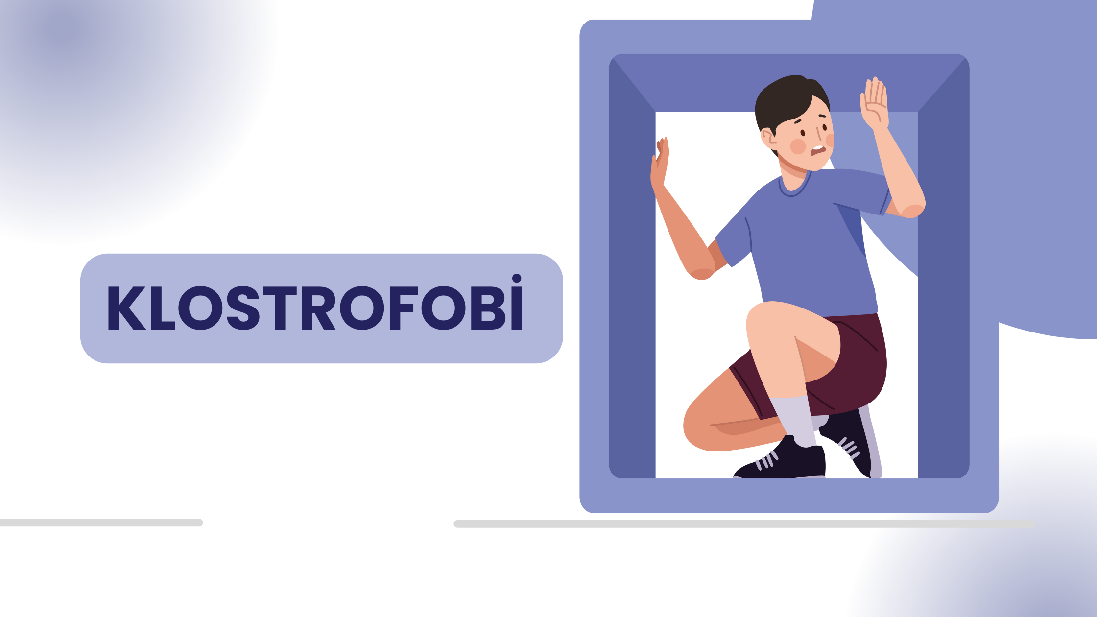 Klostrofobi Nedir, Klostrofobi Belirtileri
